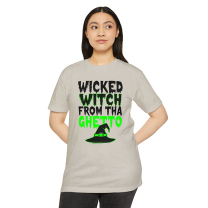 Wicked Witch T-Shirt, Funny Halloween Tee, Unisex Graphic Shirt, Spooky Costume Top, Autumn Celebration Apparel