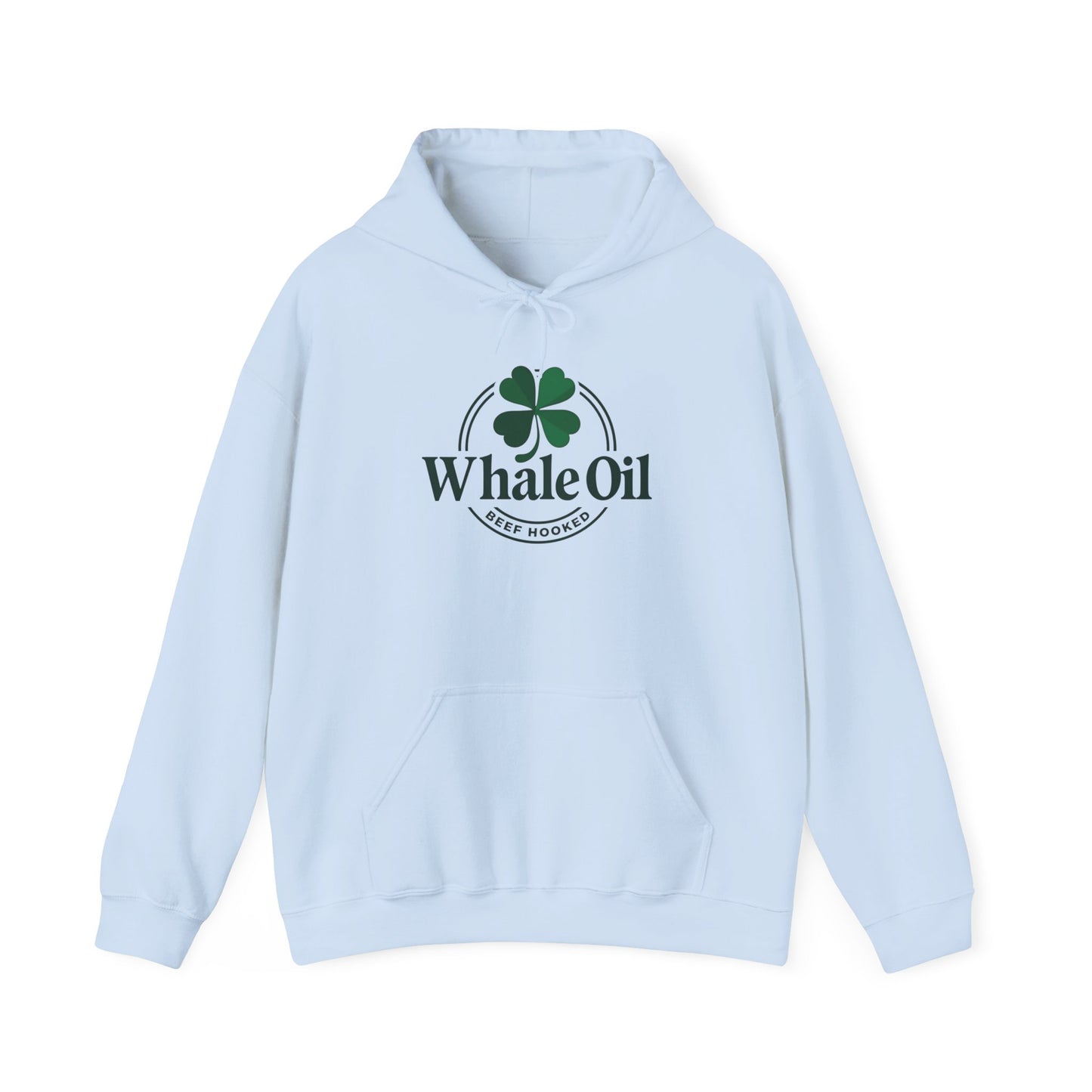 Whale Oil Beef Hooked, Unisex Heavy Blend™ Hooded Sweatshirt