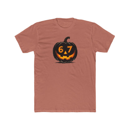 Halloween Jack-O'-Lantern Tee — 6/7 Pumpkin Graphic Shirt