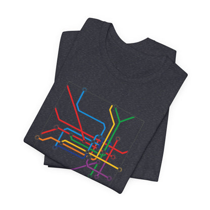NYC Evacuation Plan, Unisex Jersey Short Sleeve Tee