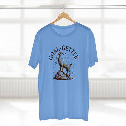 Goal-Getter Goat, Capricorn T-Shirt – Motivational Mountain Climber Tee