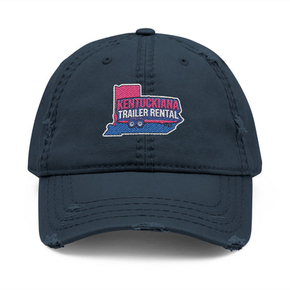 Kentuckiana Distressed Embroidered Dad Hat, Casual Hat for Adventure Lovers, Gift for Father's Day, Summer Style Cap, Vintage Dad Hat