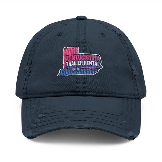 Kentuckiana Distressed Embroidered Dad Hat, Casual Hat for Adventure Lovers, Gift for Father's Day, Summer Style Cap, Vintage Dad Hat