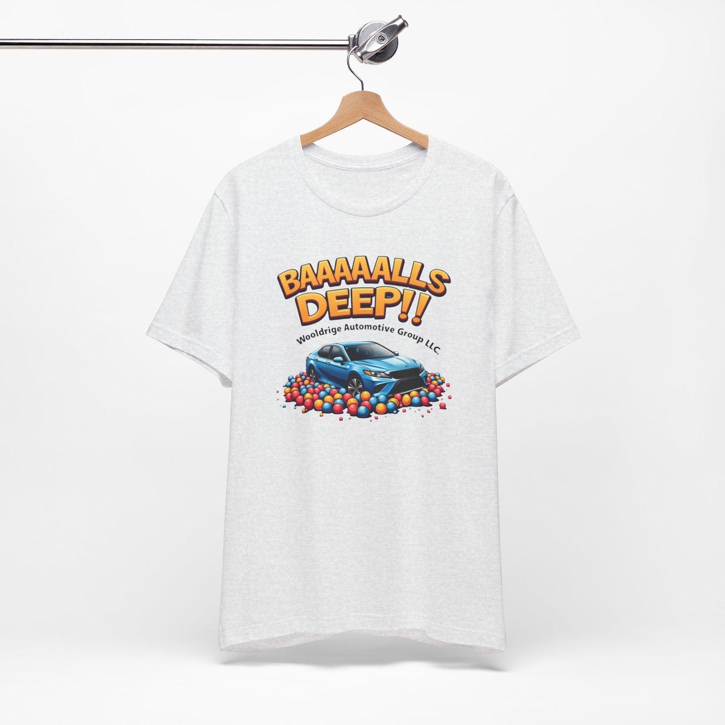 Baaaallls Deep, Unisex Jersey Short Sleeve Tee