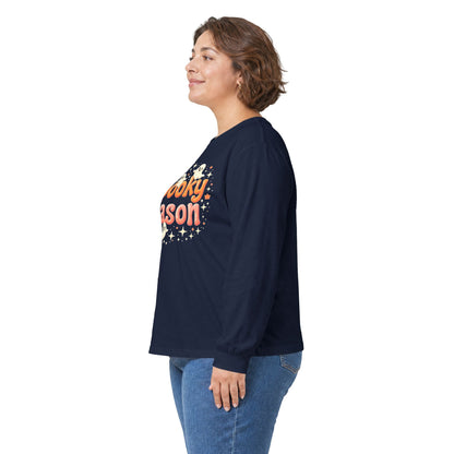 Spooky Season Long Sleeve — Cute Ghosts Halloween Shirt