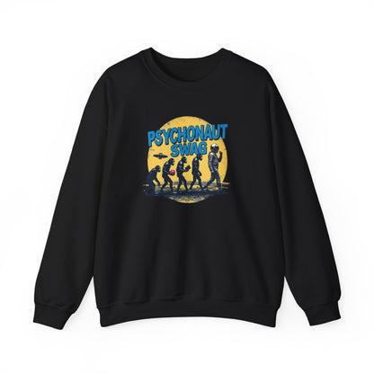 Psychonaut swag, small biz, Sweatshirt - Cozy Unisex Sweatshirt for Chill Days, Gifts for Psychonauts, Unique Apparel, Festival Fashion, [...]
