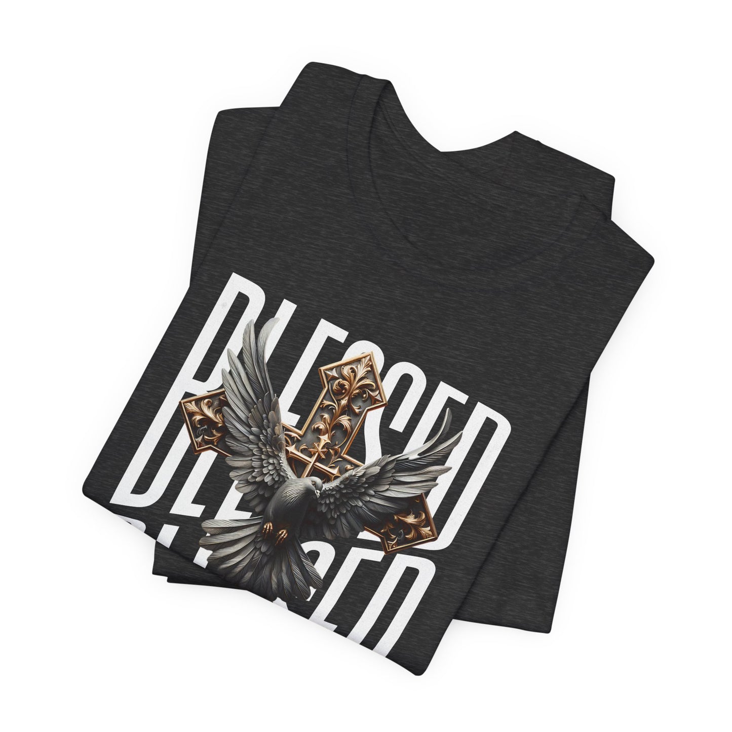 Blessed Dove Tee — Christian Faith Graphic T-Shirt
