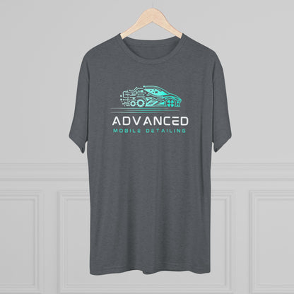Advanced Mobile Detailing, Tri-blend, Tee | Car Enthusiast T-Shirt, Custom Auto Care Shirt, Gift for Car Lovers, Unique Vehicle Detailing Apparel