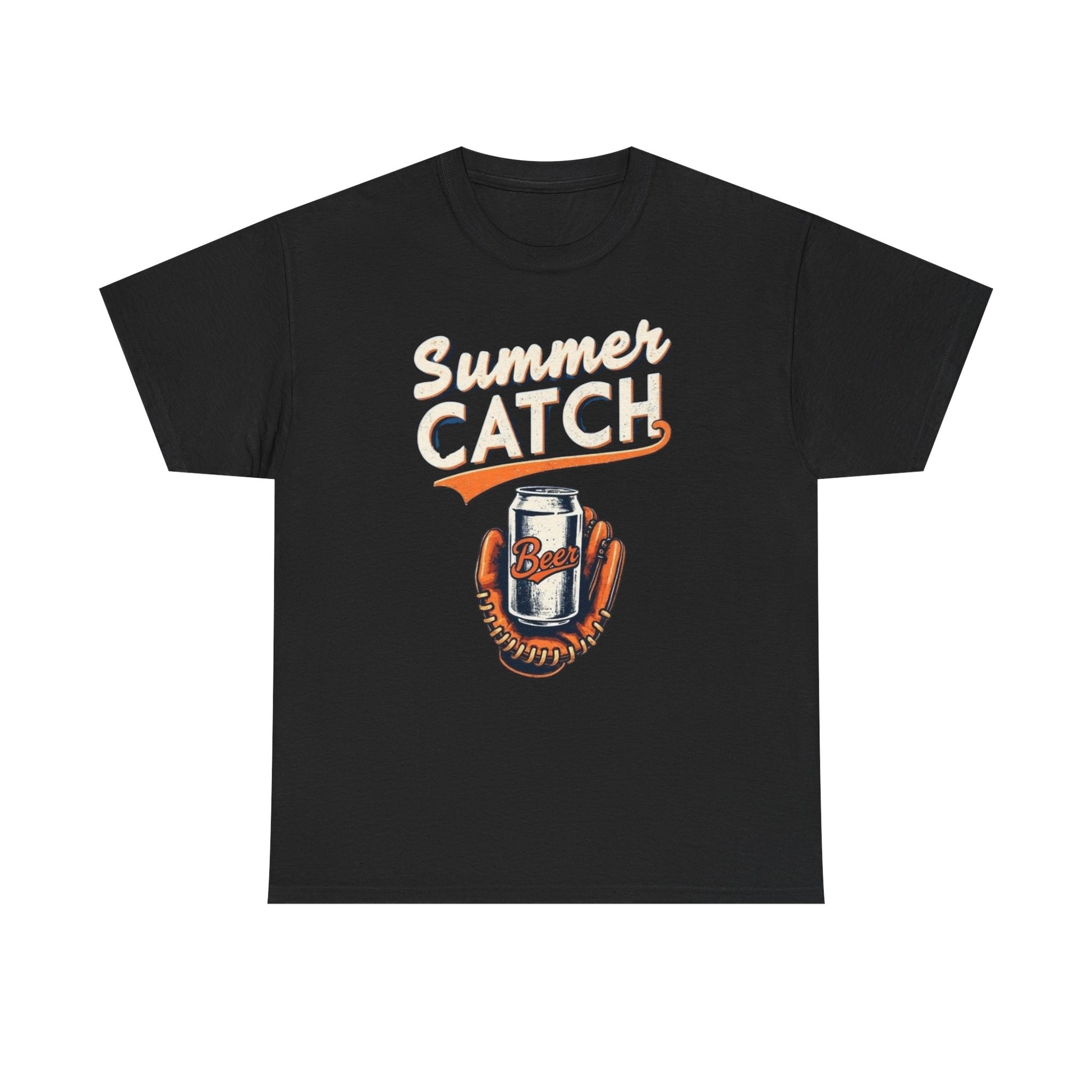 Summer Catch Tee, Casual Summer Shirt, Gift for Beer Lovers, Fun Graphic T-Shirt, Perfect for BBQs and Picnics - Psychonaut Swag