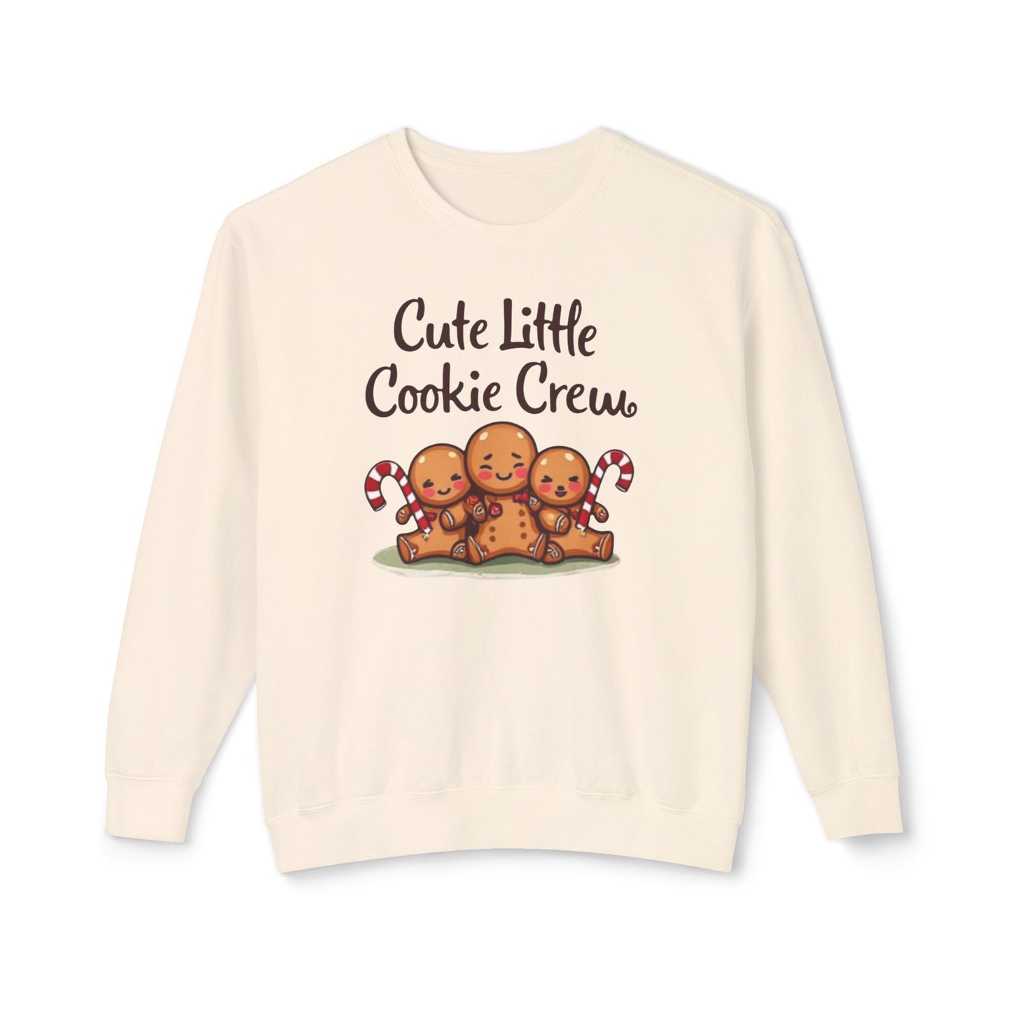 Cute Little Cookie Crew Sweatshirt – Holiday Gingerbread Family Crewneck