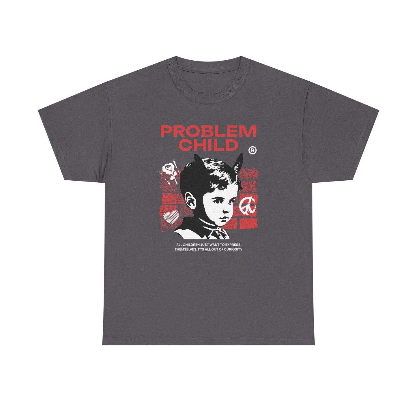 Problem Child, Unisex Heavy Cotton Tee