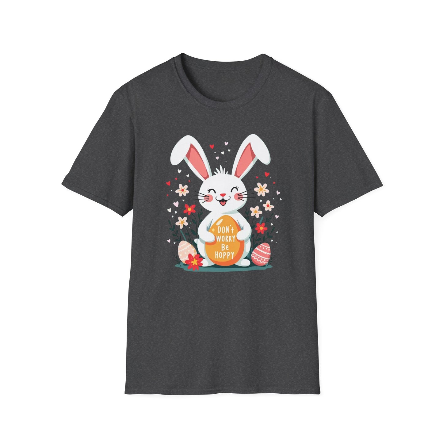 Easter Bunny "Don't Worry Be Hoppy" T-Shirt