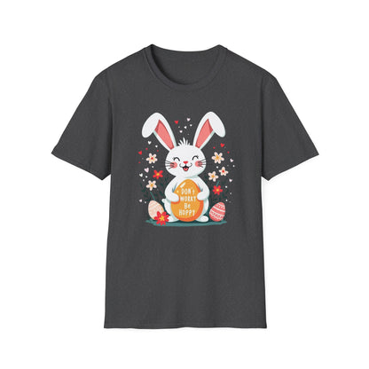 Easter Bunny "Don't Worry Be Hoppy" T-Shirt