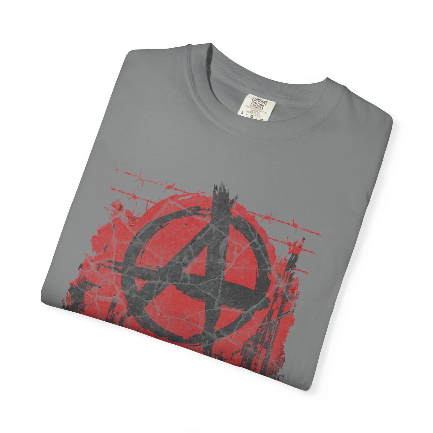 Anarchy in the Streets, Unisex Garment-Dyed T-shirt