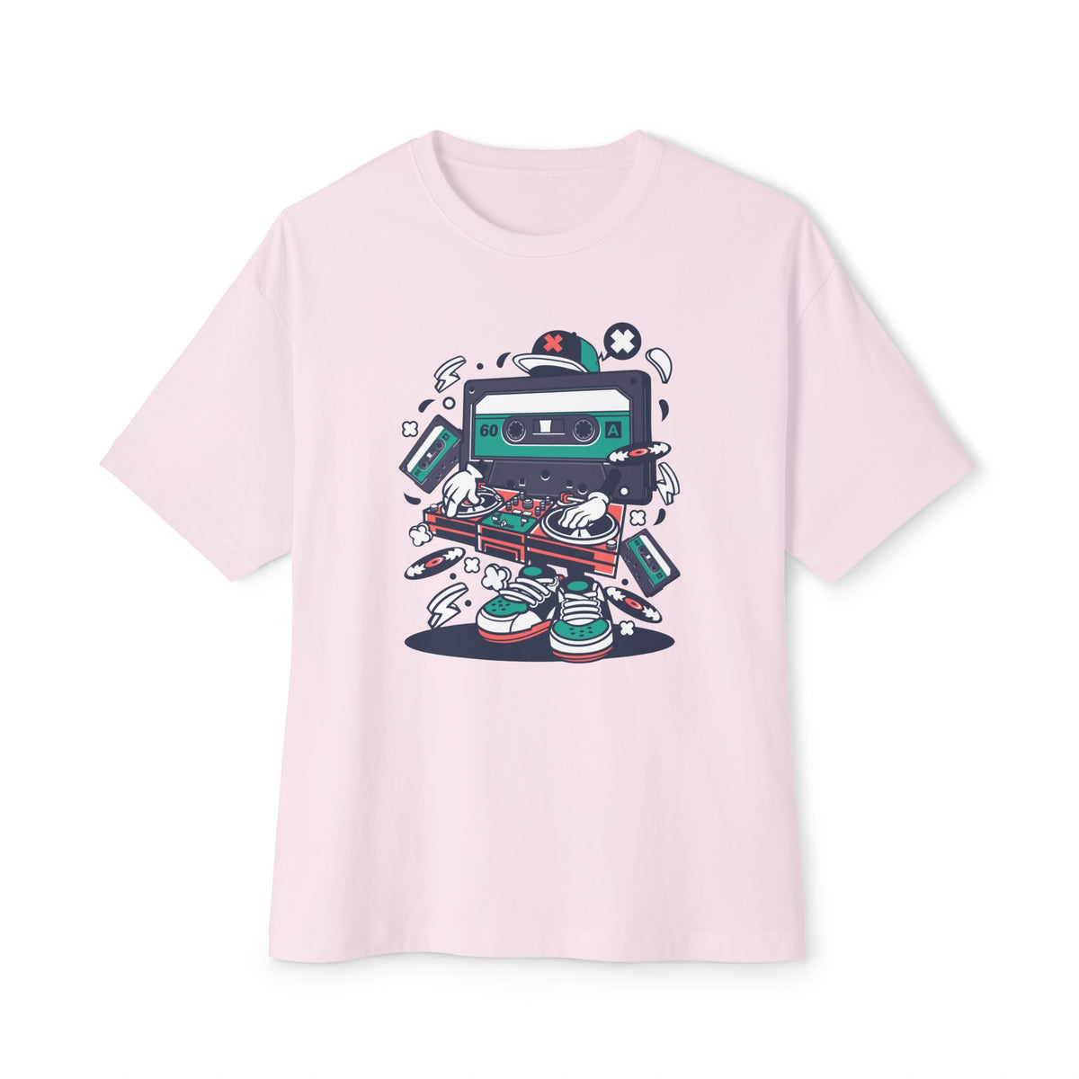 Retro Cassette Robot Tee