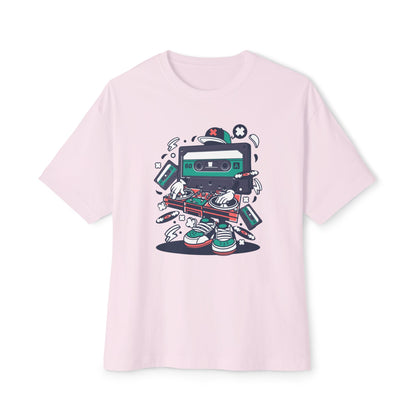 Retro Cassette Robot Tee