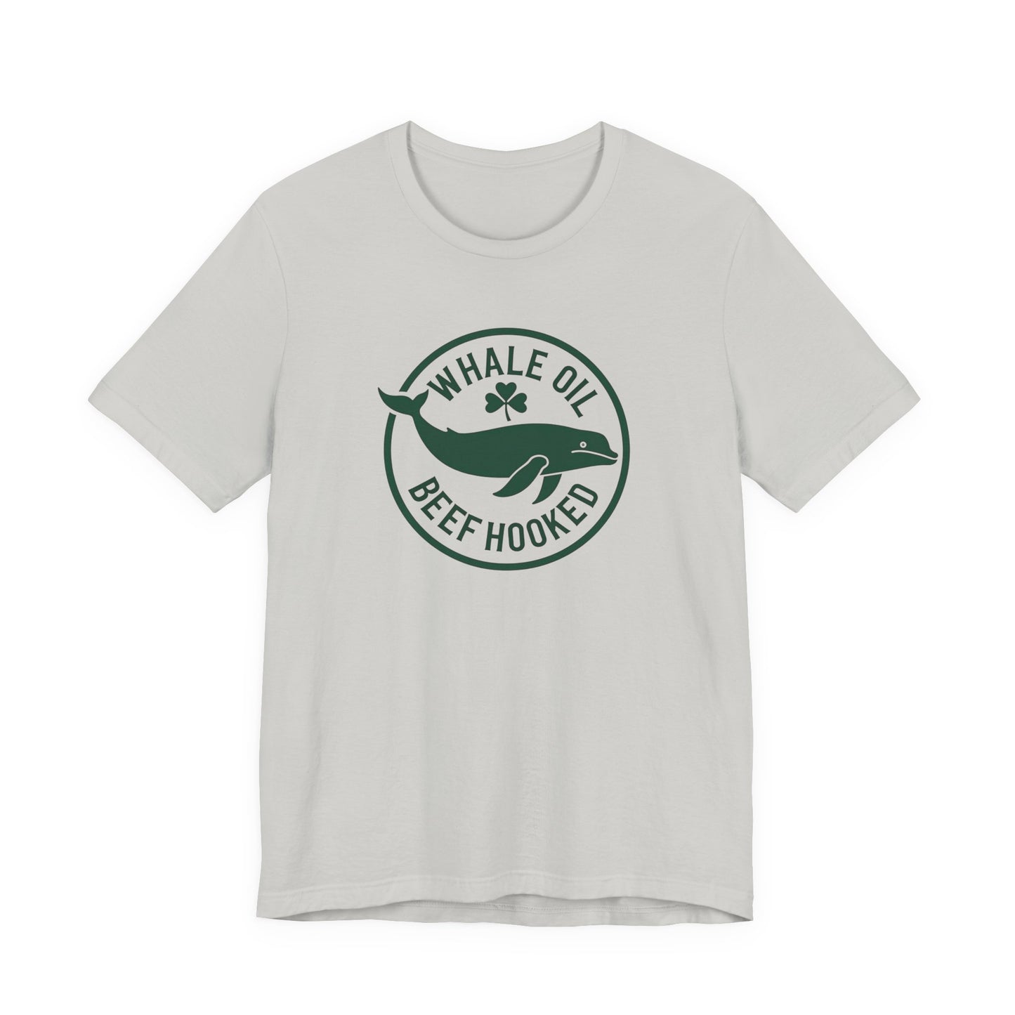 St. Patrick's Day 'Whale Oil Beef Hooked' T-Shirt — Funny Irish Drinking Tee