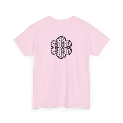 Psychonaut Staple, Flower of life, Unisex Heavy Cotton Tee - Psychonaut Swag