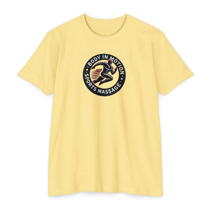 Body In Motion Sports Massage T-Shirt — Recovery & Mobility Athletic Tee