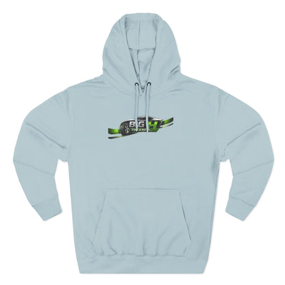 Mechanic Big H, Three-Panel Fleece Hoodie