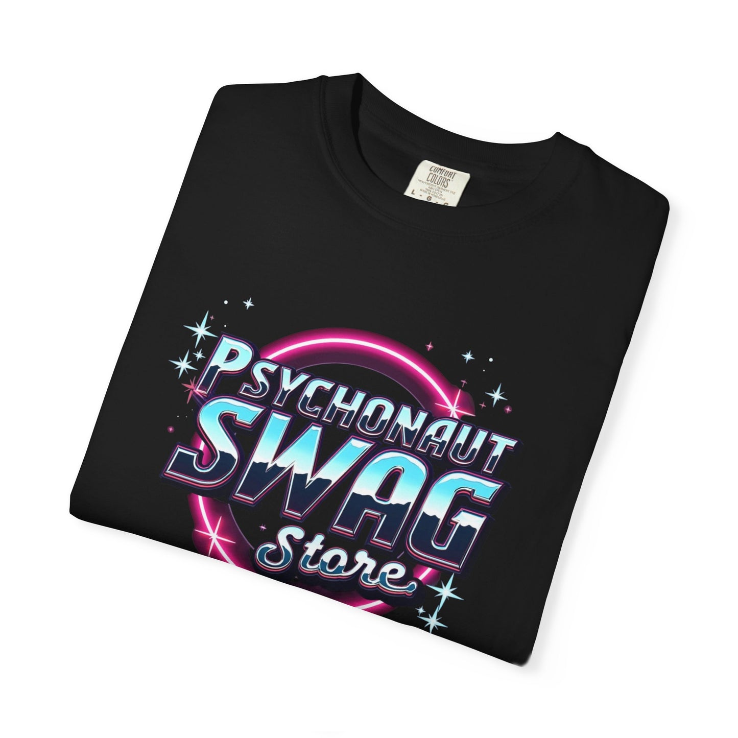 Retro 'Psychonaut SWAG Store' Graphic T-Shirt