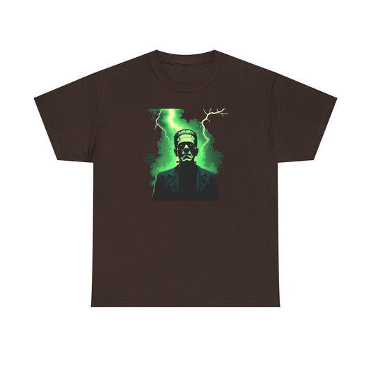 O.G. Monster Lightning Tee – Neon Green Monster Graphic T-Shirt