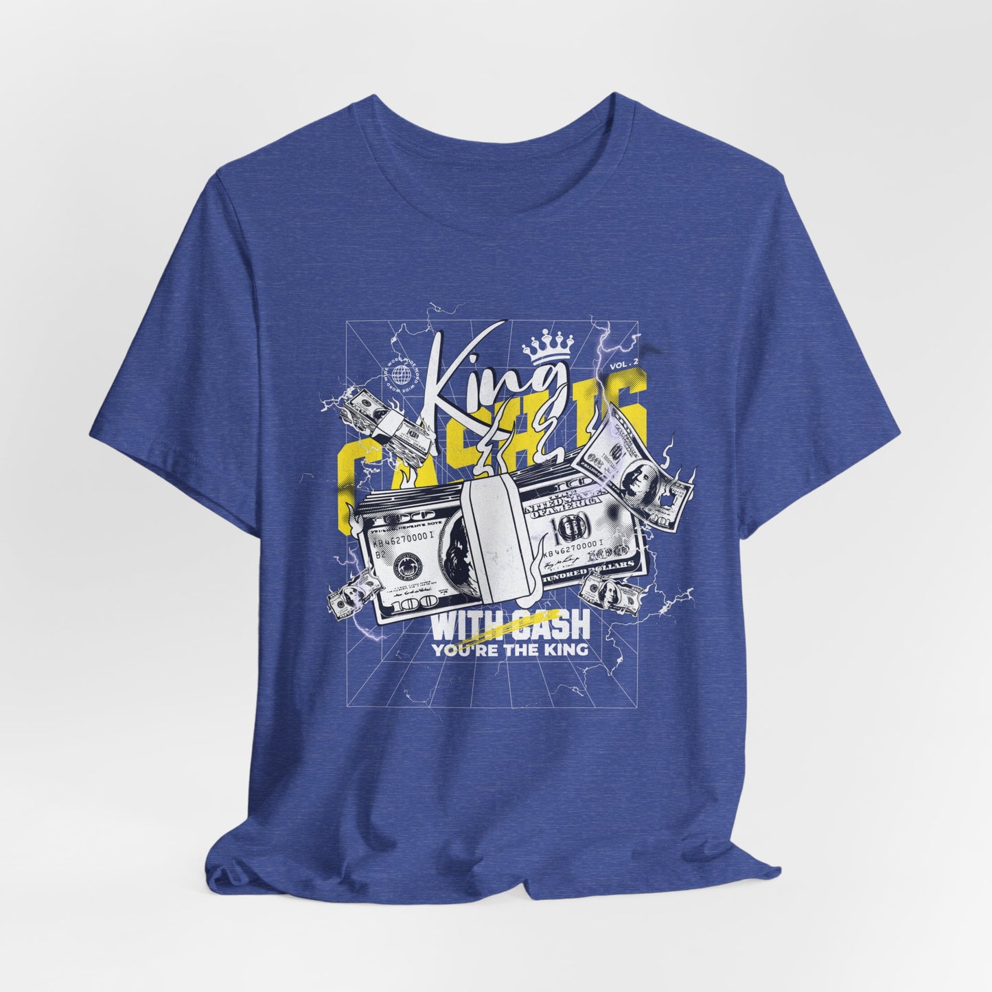 King of Cash, Unisex Jersey Short Sleeve Tee