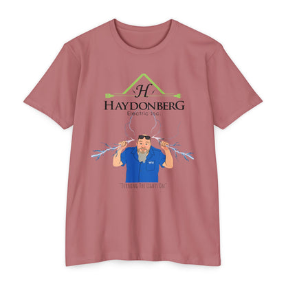 Haydonberg Turning The Lights On, Unisex CVC Jersey T-shirt