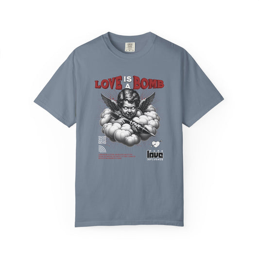 Love Is a Bomb T-Shirt — Vintage Cherub Graphic Tee