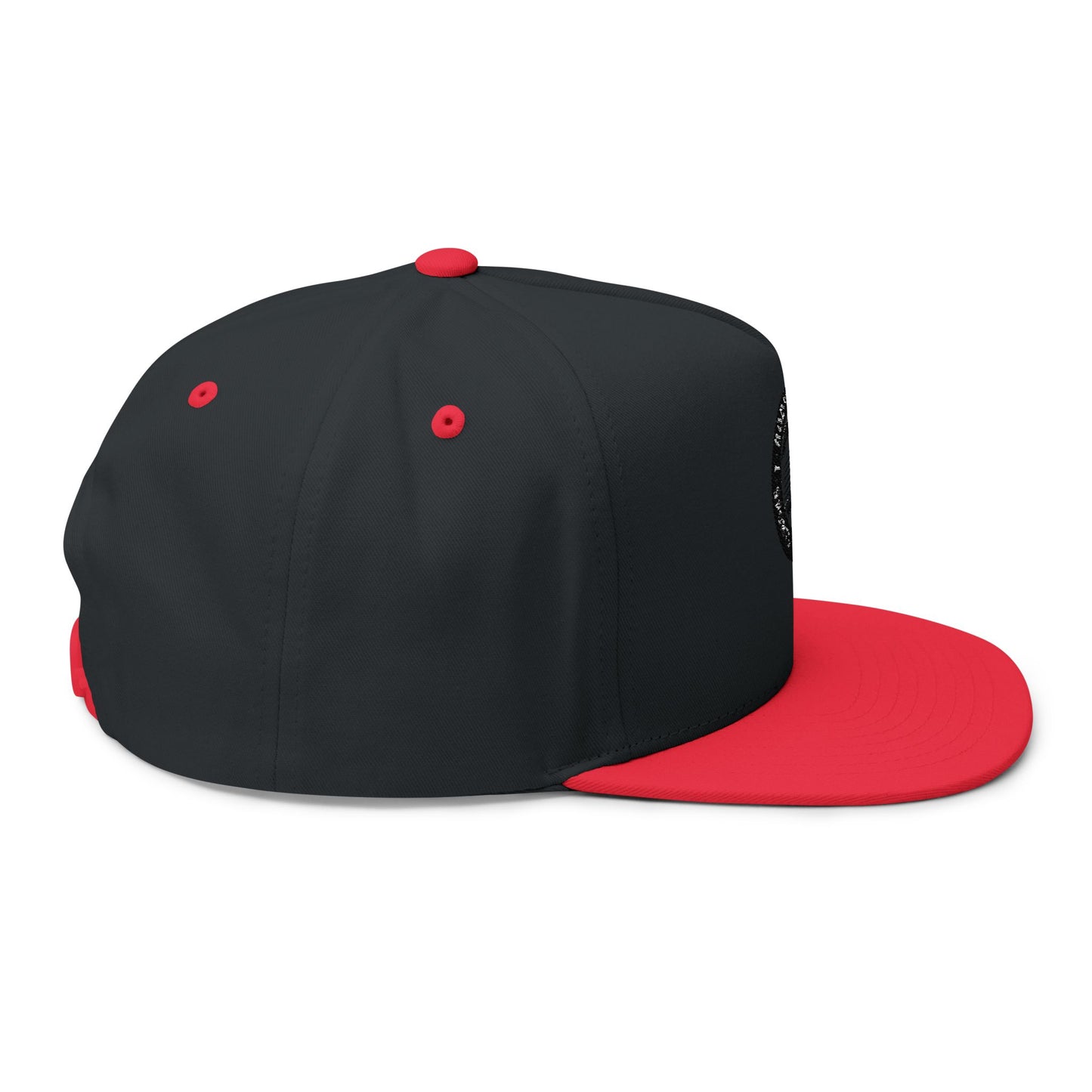 Sports Massage, Embroidered Flat Bill Cap — 'Body in Motion Sports Massage' Logo Snapback