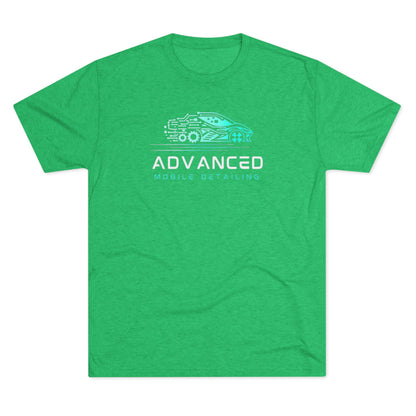 Advanced Mobile Detailing, Tri-blend, Tee | Car Enthusiast T-Shirt, Custom Auto Care Shirt, Gift for Car Lovers, Unique Vehicle Detailing Apparel