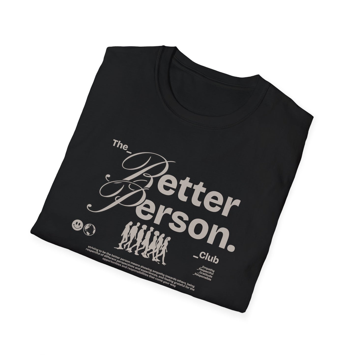 Better Person Club, Unisex Softstyle T-Shirt