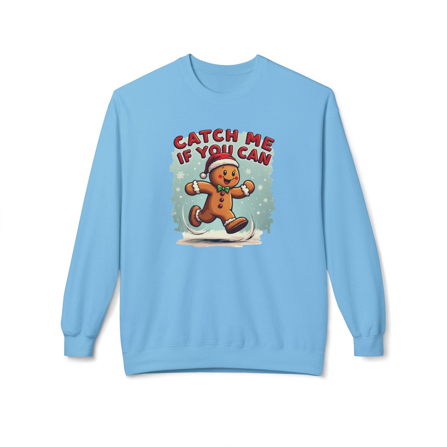 Gingerbread 'Catch Me If You Can' Crewneck Sweatshirt