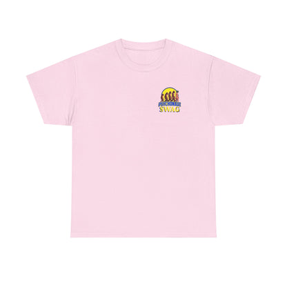 Colorful Retro Style Unisex Heavy Cotton Tee, Graphic Tee, Casual Wear, Gift Idea, Summer Fashion, Festival Outfit - Psychonaut Swag