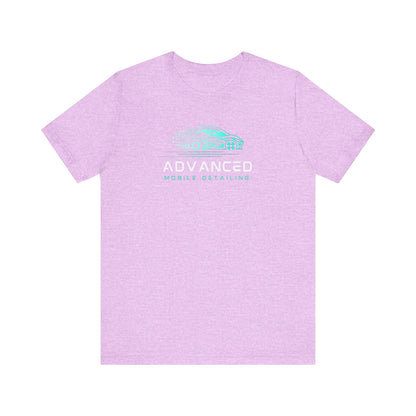Advanced Mobile Detailing, Super soft style, Unisex Tee, Car Enthusiast Shirt, Automotive Gift, Stylish Car Wash Tee, Perfect for Mechanics, Birthday or Holiday Gift