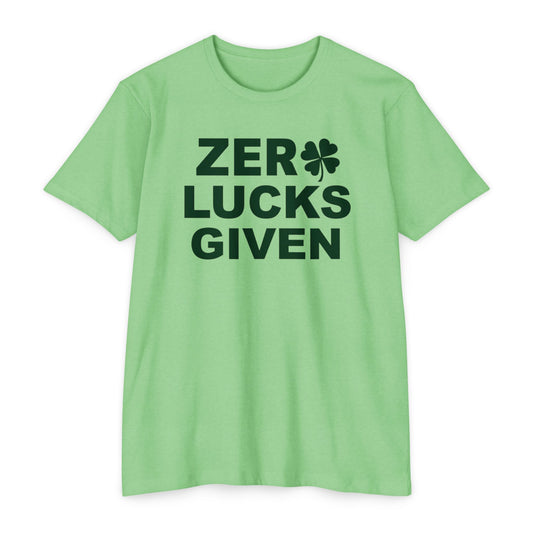 Zero Lucks Given, Unisex CVC Jersey T-shirt