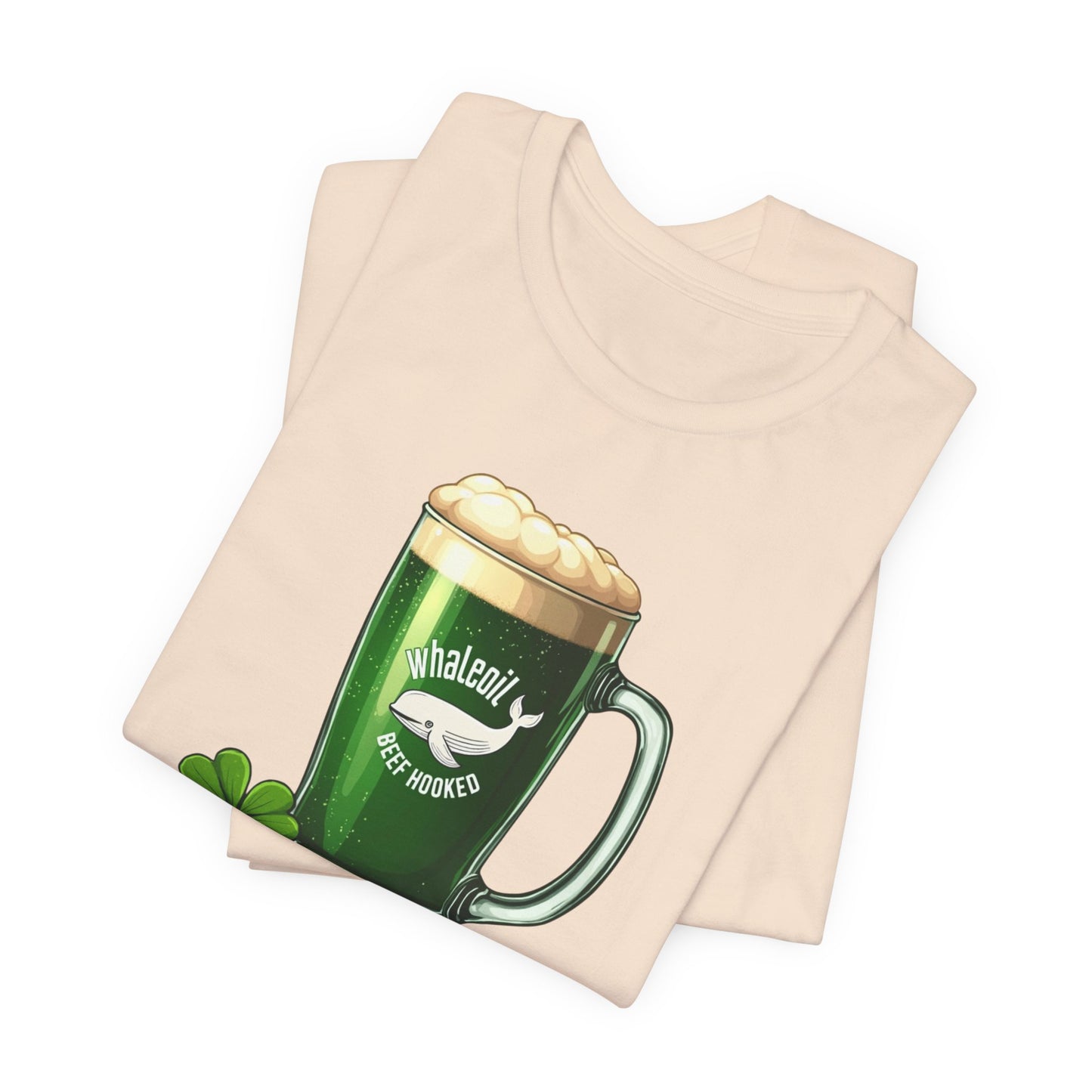 St. Patrick's Day Green Beer T-Shirt — Lucky Shamrock Pint Graphic Tee