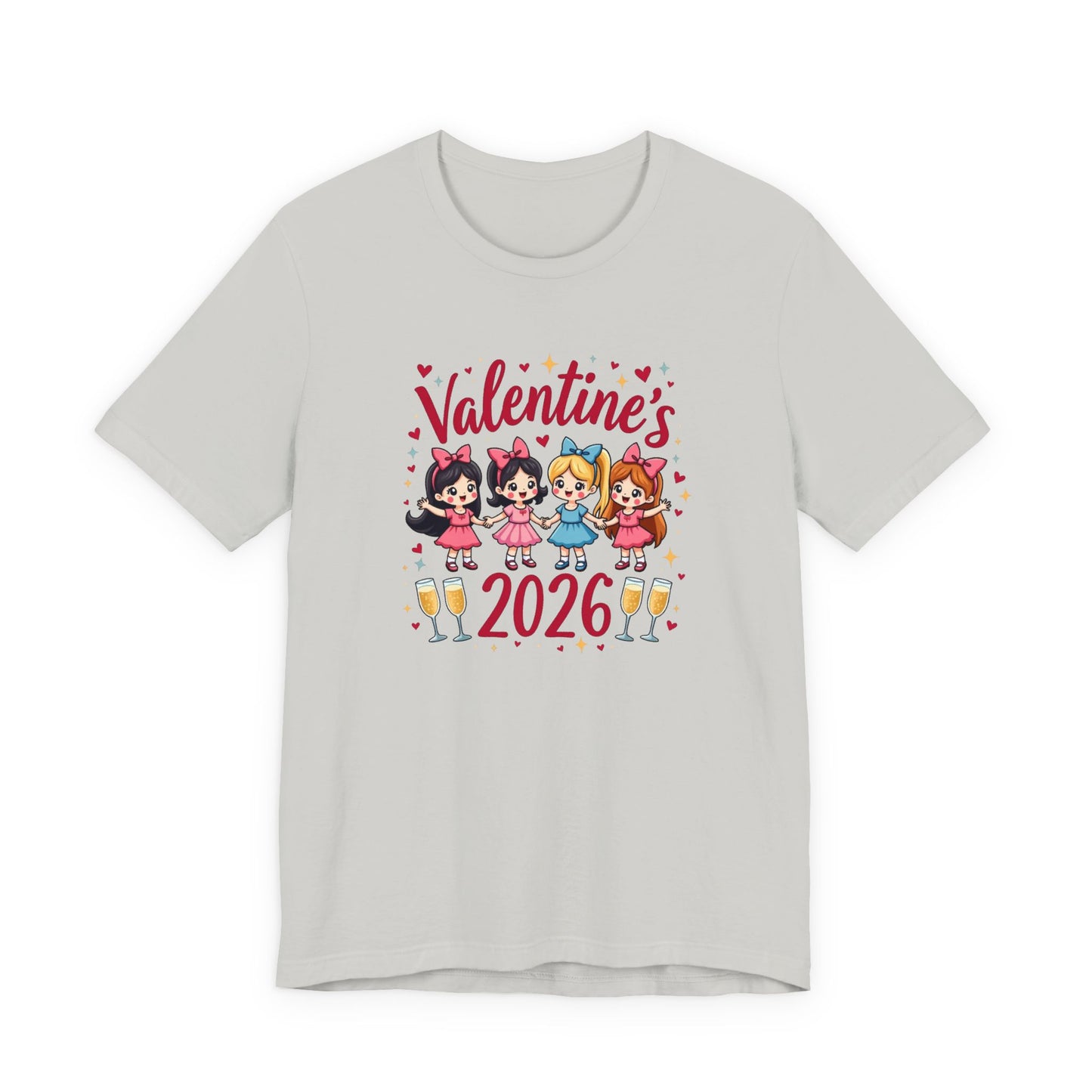 Valentine's 2026 Girls Graphic Tee