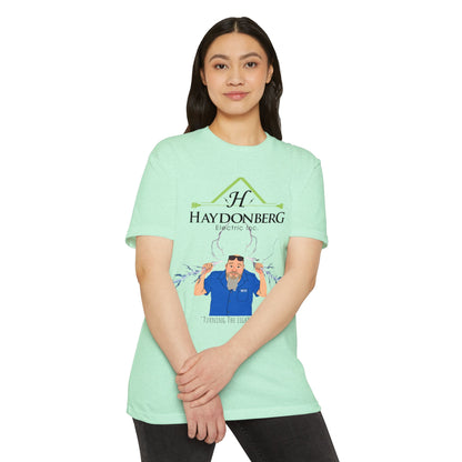 Haydonberg Turning The Lights On, Unisex CVC Jersey T-shirt