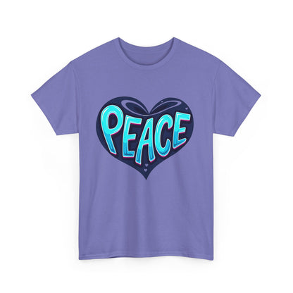 Peace Heart Tee - Psychonaut Swag
