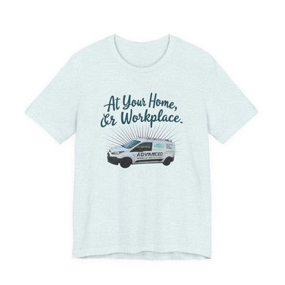 Advanced Mobile Detailing, At Your Home or Workplace Tee, Unisex Jersey T-Shirt Gift, Comfy Graphic Tee, Workwear Apparel, Casual Daily Wear