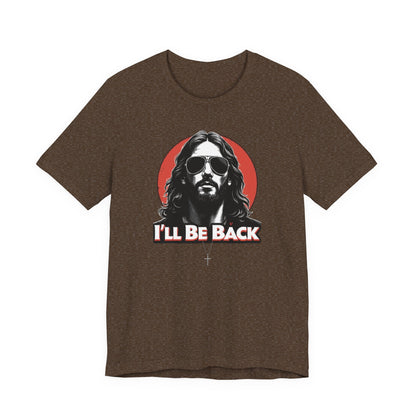 Jesus to return, 80’s retro Rocker T-Shirt, Casual Wear, Movie Quote Shirt, Gift for Fans, Unisex Top