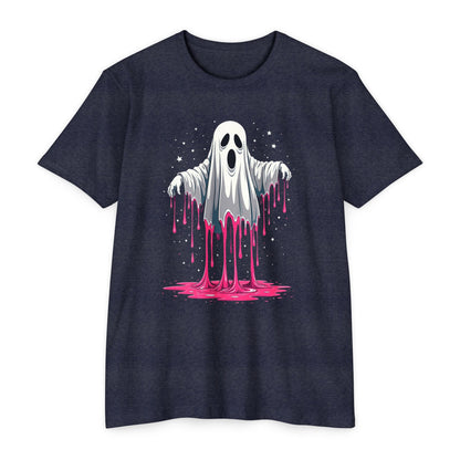 Drippy Ghost T-Shirt — Cute Dripping Halloween Tee
