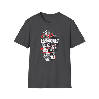 Anarchy State of Mind T-Shirt — "Take Over the Fake Media" Graphic Tee