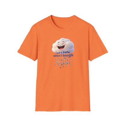 Cloud Laughing Causes Rains, Unisex Softstyle T-Shirt