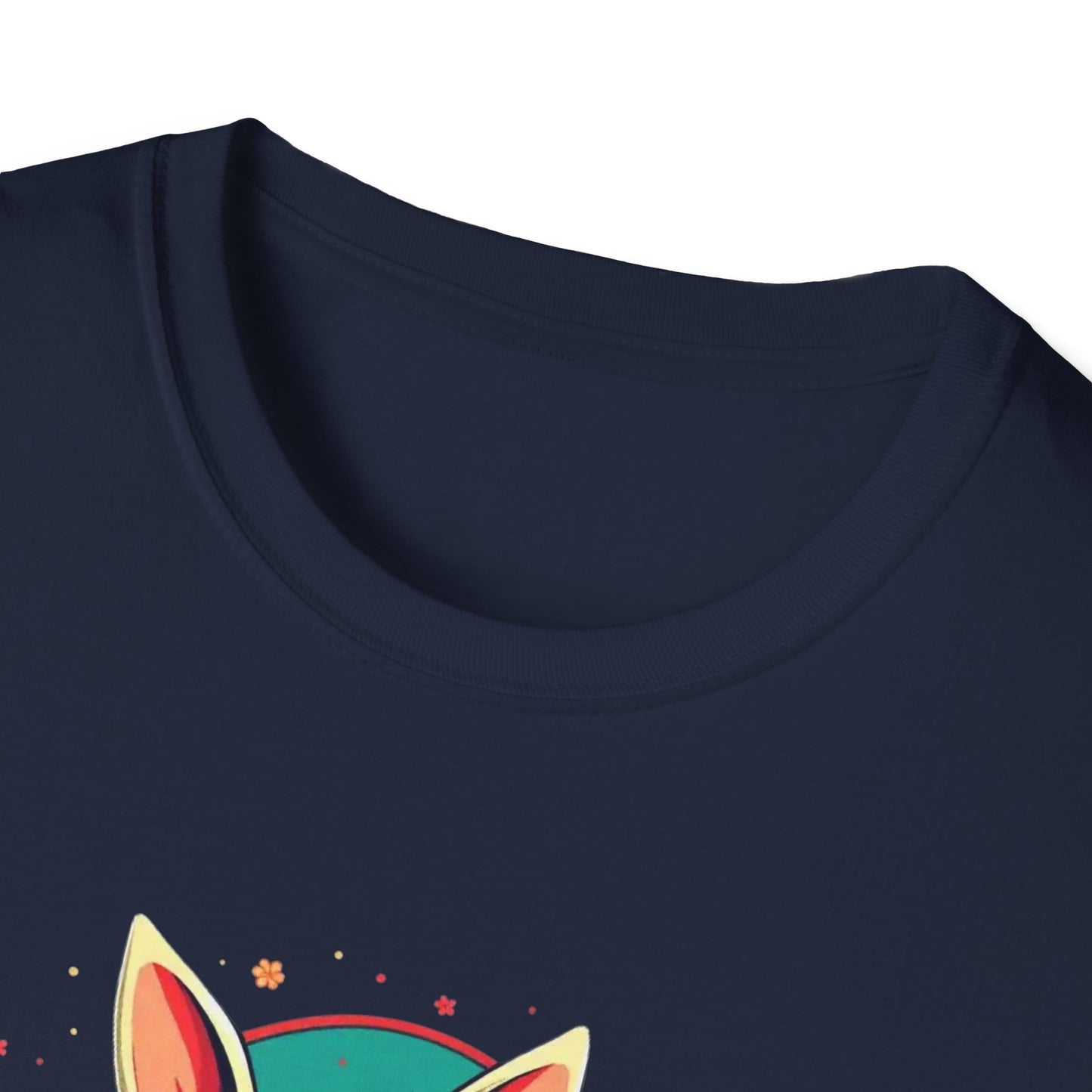Easter Bunny Graphic T-Shirt – Cute Bunny Holding Easter Egg