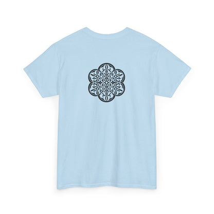 Psychonaut Staple, Flower of life, Unisex Heavy Cotton Tee - Psychonaut Swag