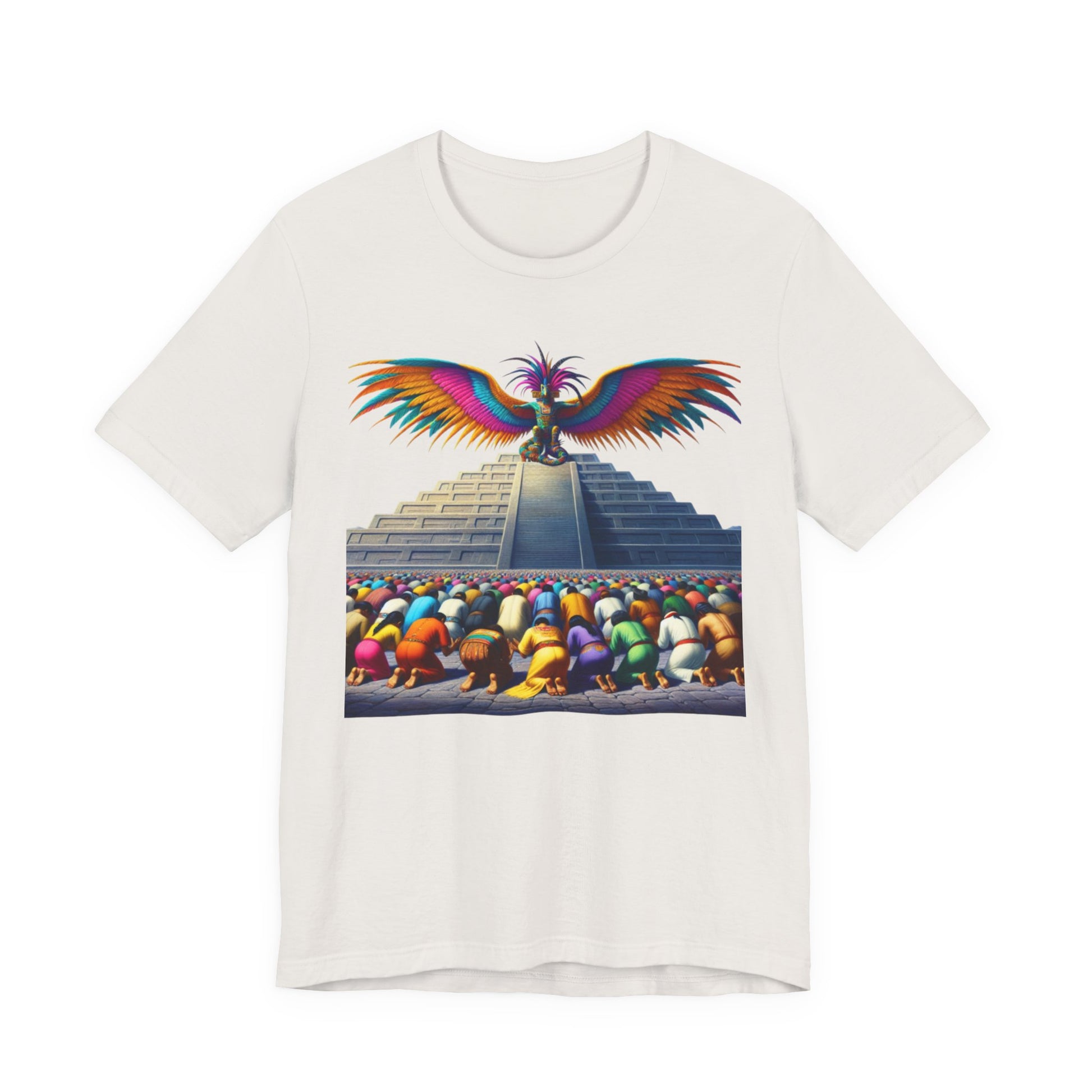 Feathered Serpent, Unisex Jersey Short Sleeve Tee - Psychonaut Swag