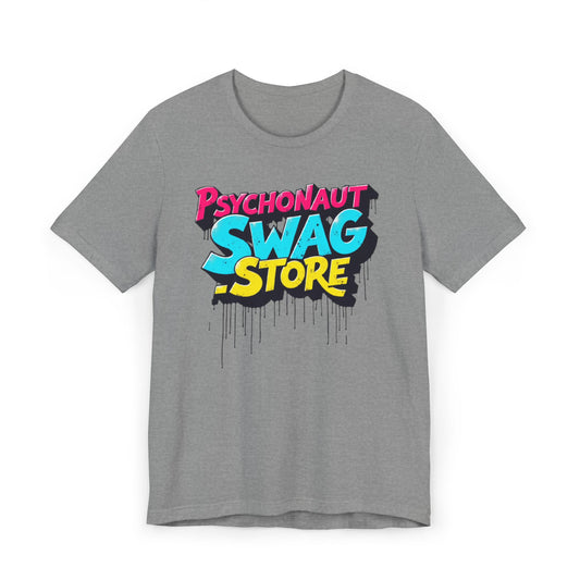 Psychonaut Swag Store Graphic Tee, Casual Streetwear, Cool Gift, Festival Fashion, Vintage Style, Unisex T-Shirt - Psychonaut Swag