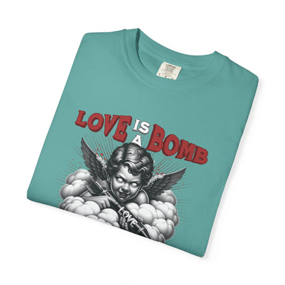 Love Is a Bomb T-Shirt — Vintage Cherub Graphic Tee
